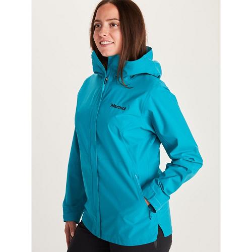 Marmot EVODry Bross Jackets - Womens Rain Jacket Blue CA5324180 Canada